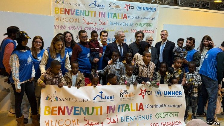 Abimukira 122 bavuye muri Libiya bageze mu Butaliyani