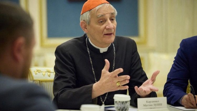 Cardinal Matteo Zuppi yagiranye ibiganiro n’Umujyanama wa Perezida w’u Burusiya ku gushaka igisubizo cy’Intambara hagati y’u Burusiya na Ukraine