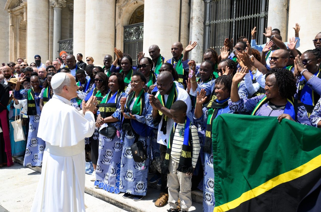 Papa Leo XIV yakiriye itsinda rya kabiri ry’Umuryango w’Abagore Gatolika bo muri Tanzania