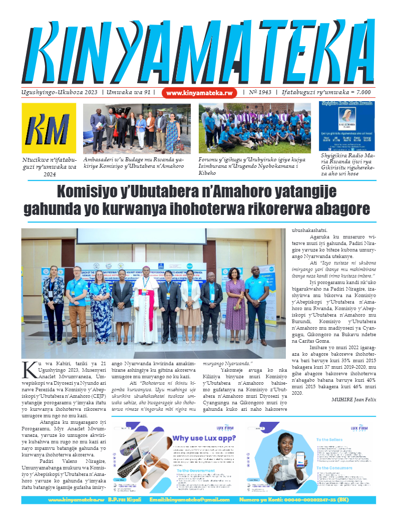 Kinyamateka Numero 1943 Ukuboza 2023