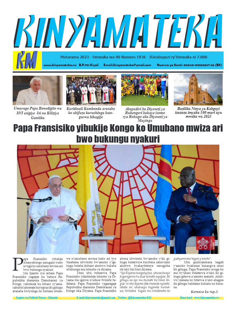 Kinyamateka Numero 1936 Mutarama 2023