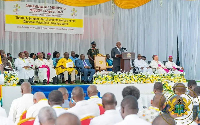 Ghana: Perezida Nana Akufo yashimye uruhare rw’Abihayimana mu mibereho myiza y’abaturage, asaba umusanzu mu kwigisha ubufatanye no kubaka igihugu