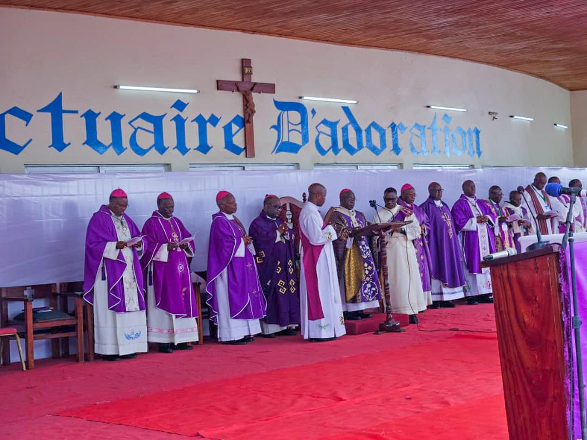 Goma: Abepiskopi ba Bukavu n'u Rwanda bahurije hamwe mu gusezera Musenyeri Faustin Ngabu witabye Imana