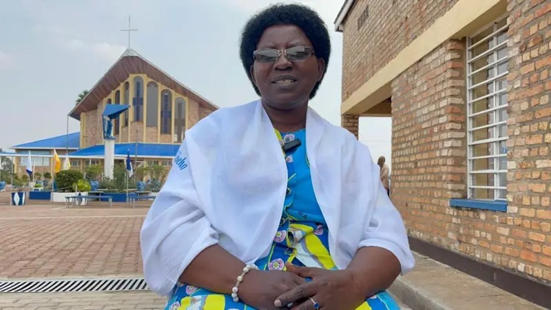 Kibeho:Hizihijwe isabukuru y’imyaka 44 ishize Bikira Mariya abonekeye Nataliya Mukamazimpaka