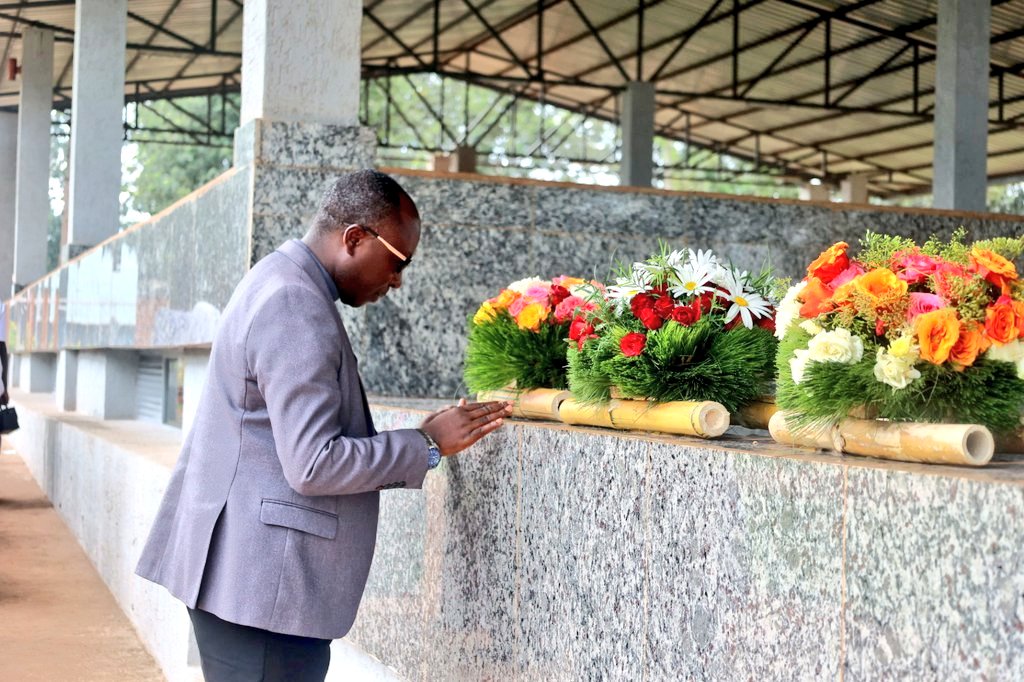 Padiri Valens Niragire, Umuyobozi wa Komisiyo y'Ubutabera n'Amahoro na we yitabiriye iki gikorwa