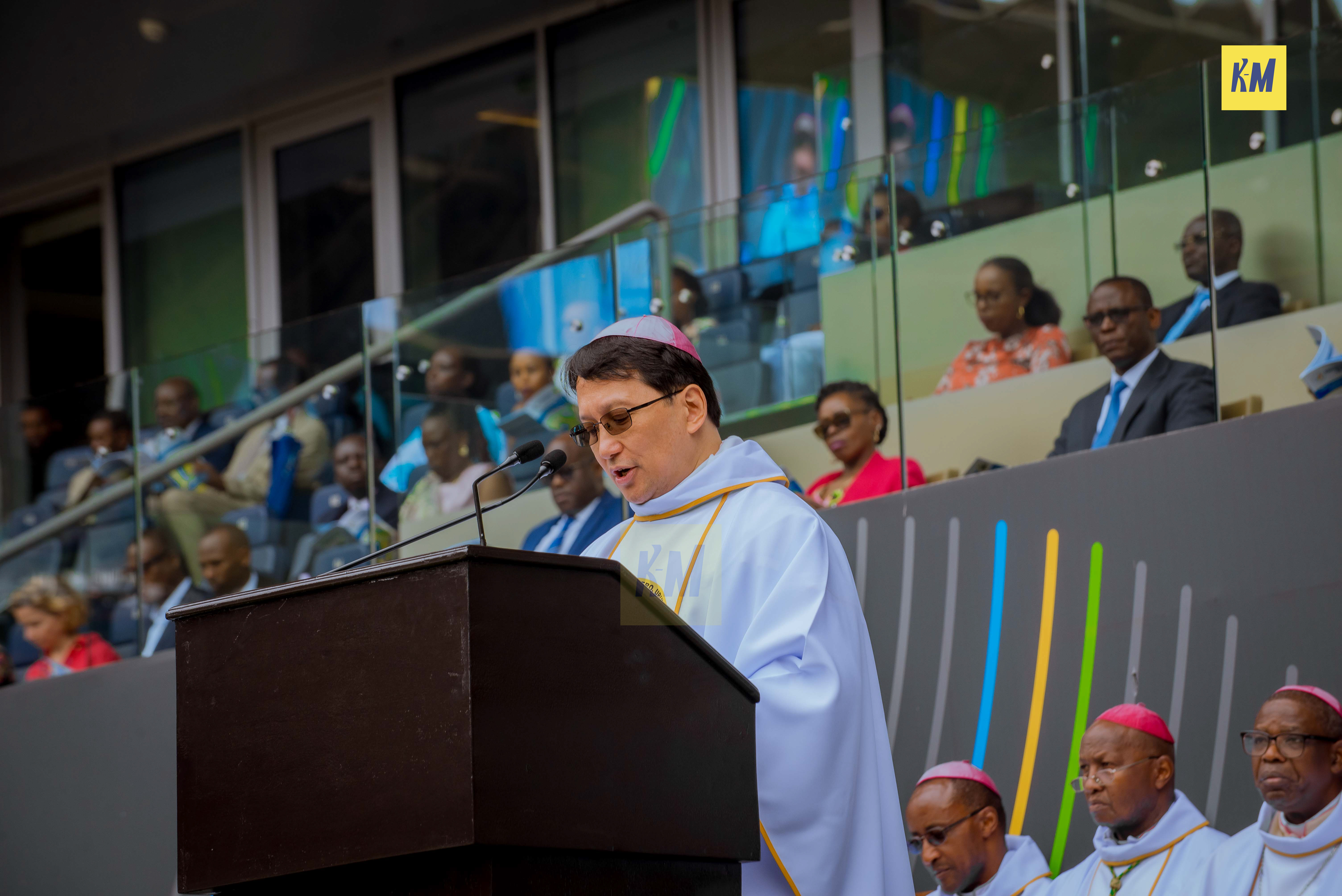 Papa Leo wa XIV yifurije  Kiliziya Gatolika mu Rwanda Yubile nziza y’Impurirane y’Imyaka 125 Ivanjili igeze mu Rwanda n’iya 2025 Kristu Acunguye Isi