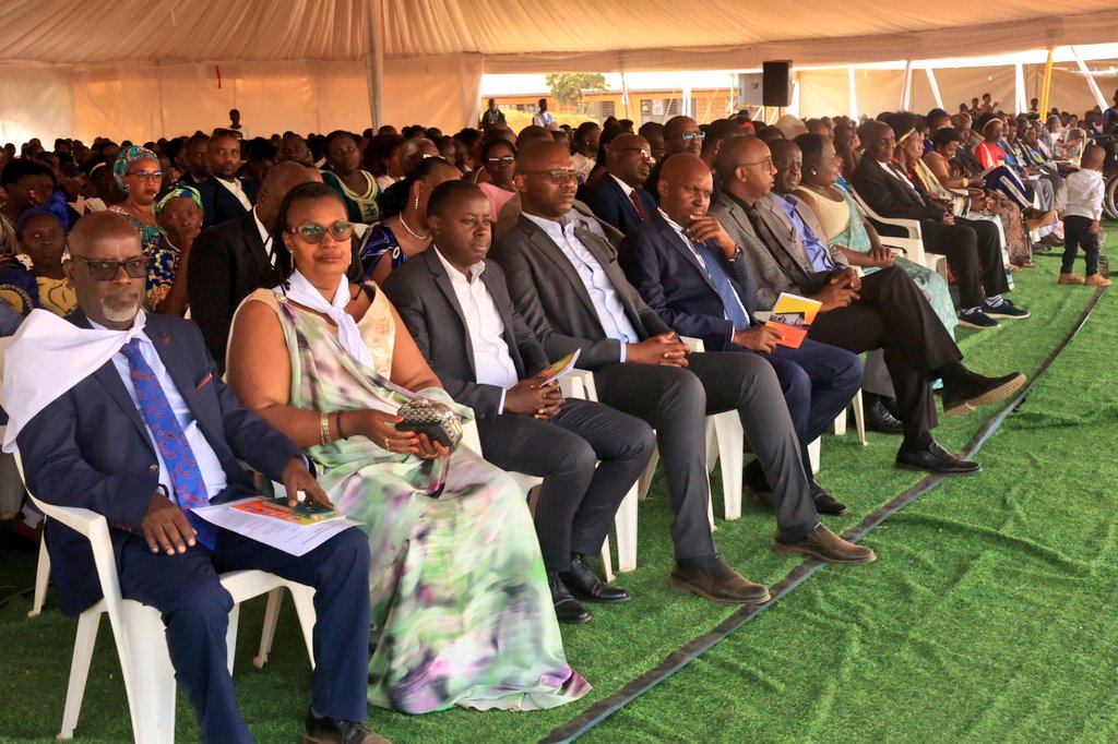 Abakristu ba Kanombe bari bakereye ibirori
